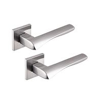 Ручки на розеті MVM/Linde A-2018 (T20-E20) MC матовий хром